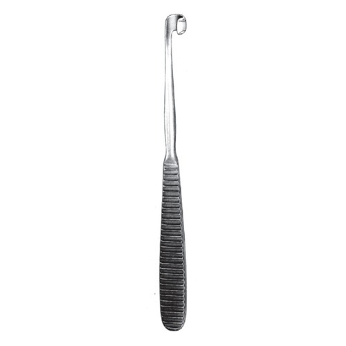 Obwegeser Mandibular Inferior Border Stripper, 19.0cm, 8mm, (Right,Sharp)