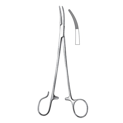 Schindt Tonsil Haemostatic And Abscess Holding Forceps, 19cm