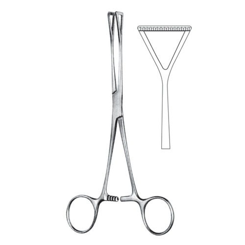 Duval Intestinal Forceps, 18cm