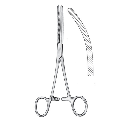 Baby-Doyen Intestinal Clamp Forceps, Cvd, 18cm