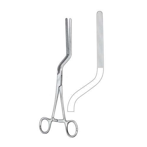 Brunner Intestinal And Appendix Clamps Forceps, 24cm