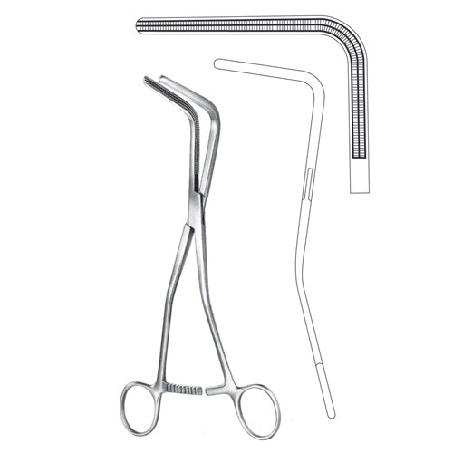 Veidenheimer Atrauma Sigmoid Anastomosis Forceps, 23cm