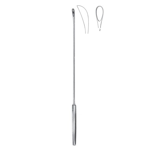 Luer-Koerte Gall Stone Scoops, 32cm Malleable