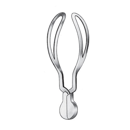 Simpson Obstetrical Forceps, Straight, 23cm