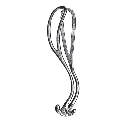 Laufe-Piper Obstetrical Forceps, 30cm