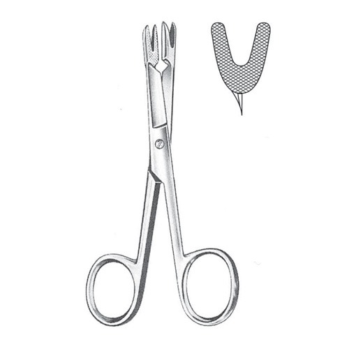Schoemaker-Loth Ligature Scissors, 13cm