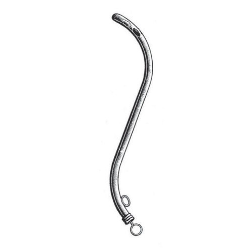 Coxeter Male Metal Catheters, FG. 6, 20cm