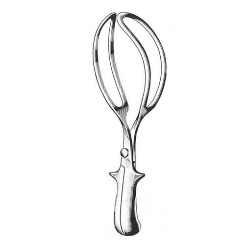 Hirst Obstetrical Forceps, 26cm