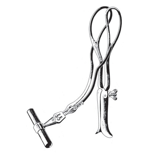 Milne-Murray Obstetrical Forceps, 40cm