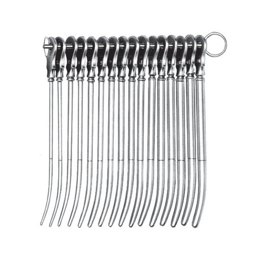 Hegar Uterine Dilators, Set 1 To 13 mm