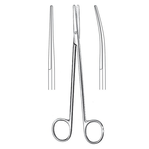 Metzenbaum-Nelson Dissecting Scissors, Str, B\B, 20cm