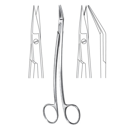 Dean Tonsil Scissors, Str, 17cm