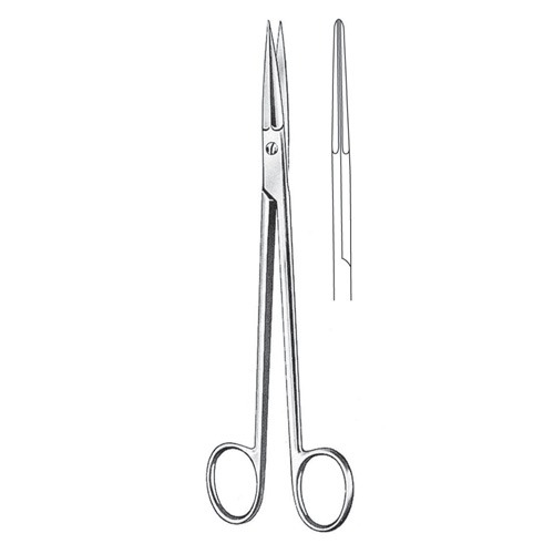 Mc Indoe Vascular Scissors, 19cm