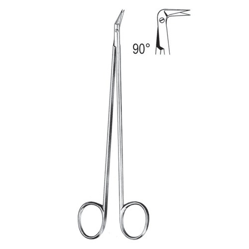 Dietrich Vascular Scissors, 90 Degree, 17cm