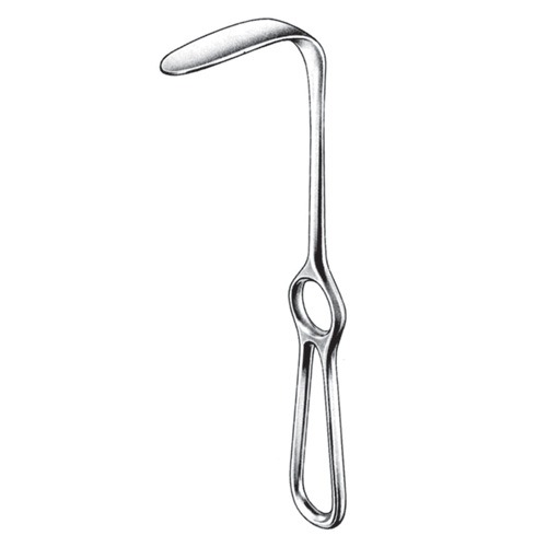 Langenbeck Retractor, 63x20mm, 21cm