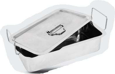 Instrument Tray without cover 210 x 110 x 50mm