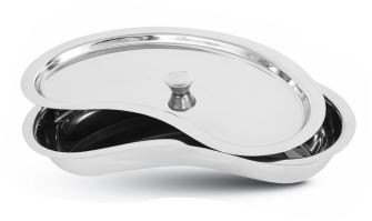 Kidney bowls with Cover, 200mm