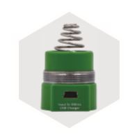 Infiniti Mini USB Charger 3.7V Green