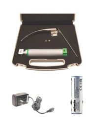 [DC-41-02-241] KLASIK FOLIT + Adult USB Rechargeable Laryngoscope Set 3.7V Xenon