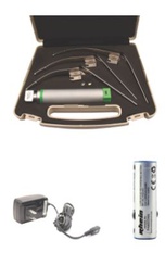 [DC-41-02-254] KLASIK FOLIT + Adult USB Rechargeable Laryngoscope Set 3.7V LED