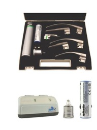 [DC-41-02-257] KLASIK FOLIT + Adult Rechargeable Laryngoscope Set 3.7V Xenon