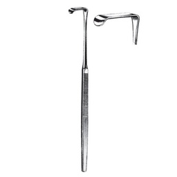 [RI-178-17] Mini Langenbeck Retractor, 17x5mm, 16cm