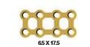 [FMP-20-08M] Matrix Plate 8 holes, Thickness 0.7,Gold