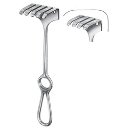 [RI-242-01] Israel Retractor, 40x40mm, 25cm