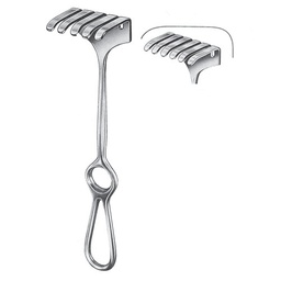 [RI-242-03] Israel Retractor, 50x60mm, 25cm