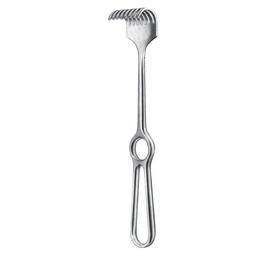 [RI-248-23] Koerte Retractor, 40x30mm, Blunt, 23.5cm