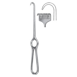 [RI-234-08] Kocher Retractor, 8 Prongs, Semi Sharp, 22cm