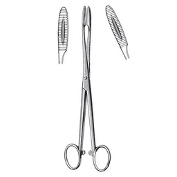 [RH-112-16] Gross Maier Cotton Swab Forceps, Screw Joint, Str, 16cm