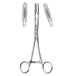 [RH-118-27] Gross Maier Cotton Swab Forceps, Box Joint, Cvd, 27cm