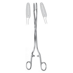 [RH-128-28] Sims Maier Cotton Swab Forceps, Screw Joint, Cvd, 28cm