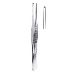 [RF-158-13] Tissue Forceps, Delicate, 1x2 Teeth, 13cm