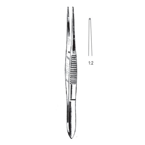 Micro Dressing Forceps, Plain, Fully Cvd, 12cm | Rhein Website