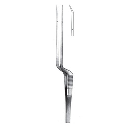 [RF-298-03] Micro Forceps, Cvd, 18.5cm