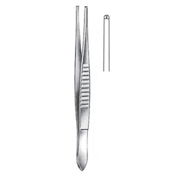 [RF-168-21] USA Model Tissue Forceps, 1x2 Teeth, 21cm