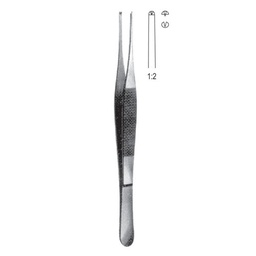 [RF-196-18] Adson Tissue Forceps, 1x2 Teeth, 18cm