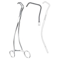 [RG-448-02] Uro Tangential Clamp Forceps, 26cm