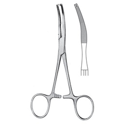 [RG-452-14] Baby Mikulicz Peritoneal Clamp Forceps, 14cm