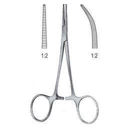 [RG-142-14] Halsted-Mosquito Artery Forceps, 1x2 Teeth, Cvd, 14cm