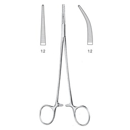 [RG-156-18] Halsted Mosquito Artery Forceps, 1x2 Teeth, Str, 18cm