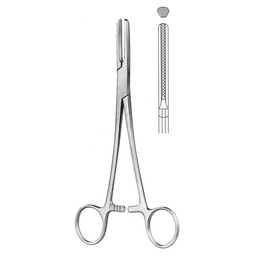 [RG-562-18] Standard Tubing Clamp Forceps, 18cm