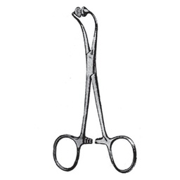 [RG-572-10] Hoff Hofer Towel Clamp Forceps, 10cm