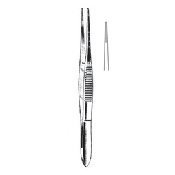 [RF-279-01] Forceps iris delicate STR tip SERR jaw 10cm