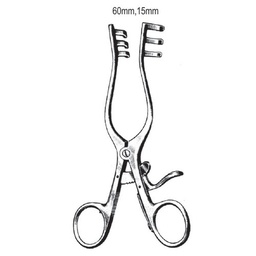 [RJ-164-14] Retractor West 14cm Blunt