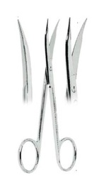 [RDB-567-13] Goldman-Fox  Gum ScissorsCurved, one blade serrated Fig. 2  (13 cm)