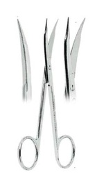 Quinby Scissors Curved 13cm - Dental Gum Scissors