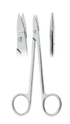 [RDB-590-13] Quinby Gum Scissors Straight Fig. 1 (12.5cm)